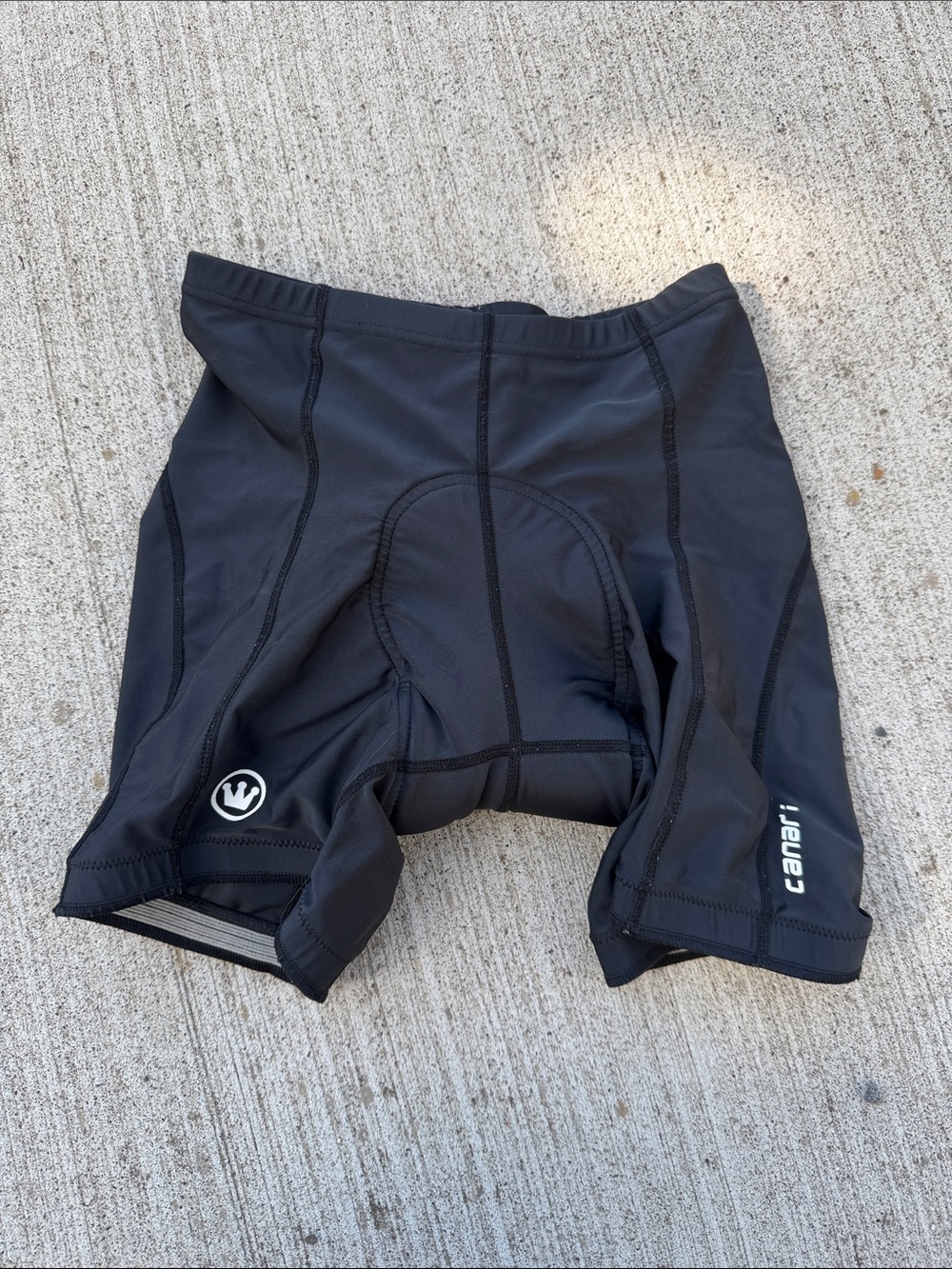Canari Black Women's Padded Cycling Shorts
